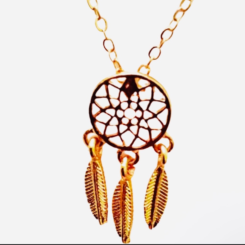Bohemian Feather Necklace!